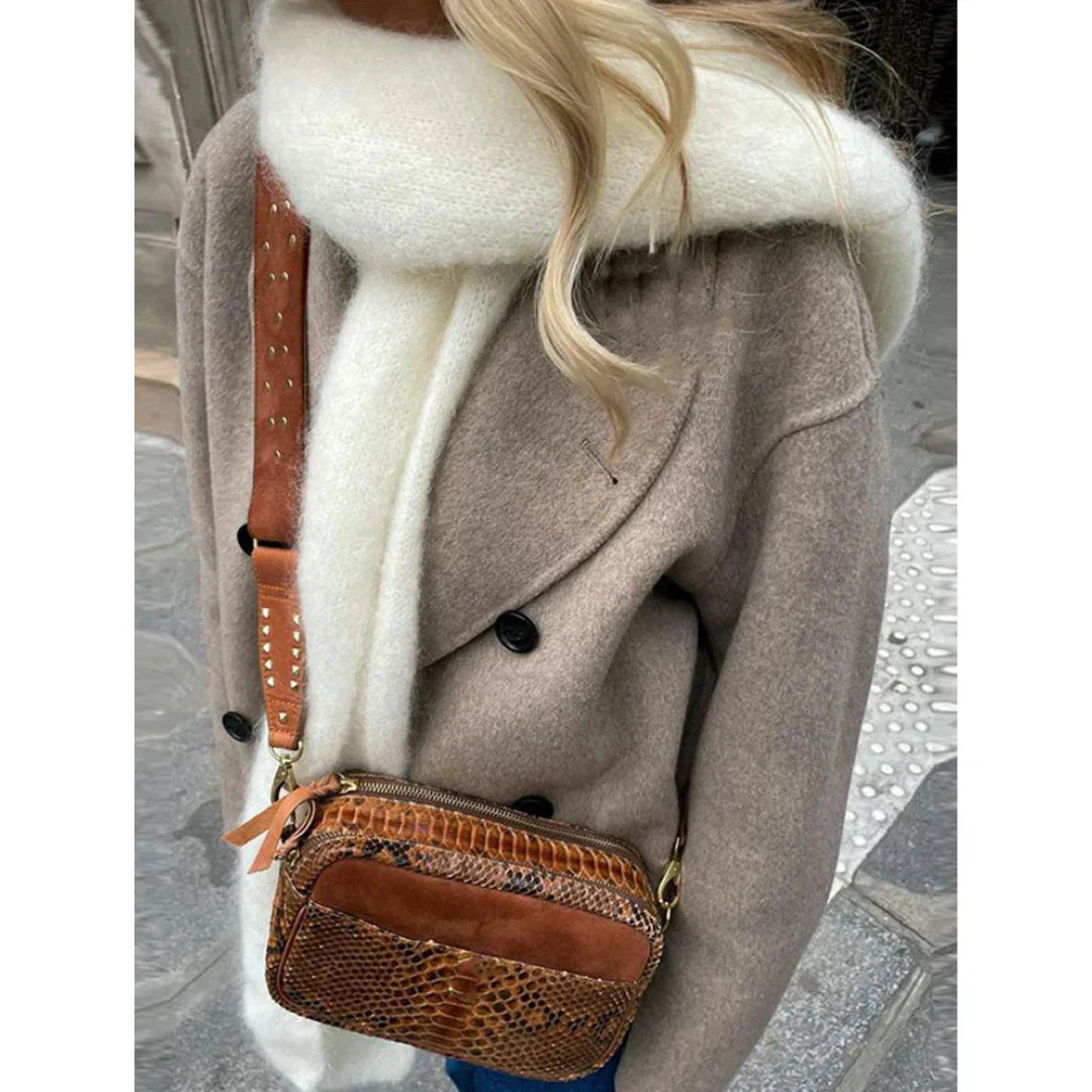 Veste oversize tendance avec bouttons