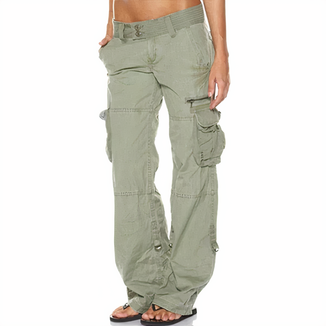 Rachel | Pantalon Cargo Pour Femmes | Long