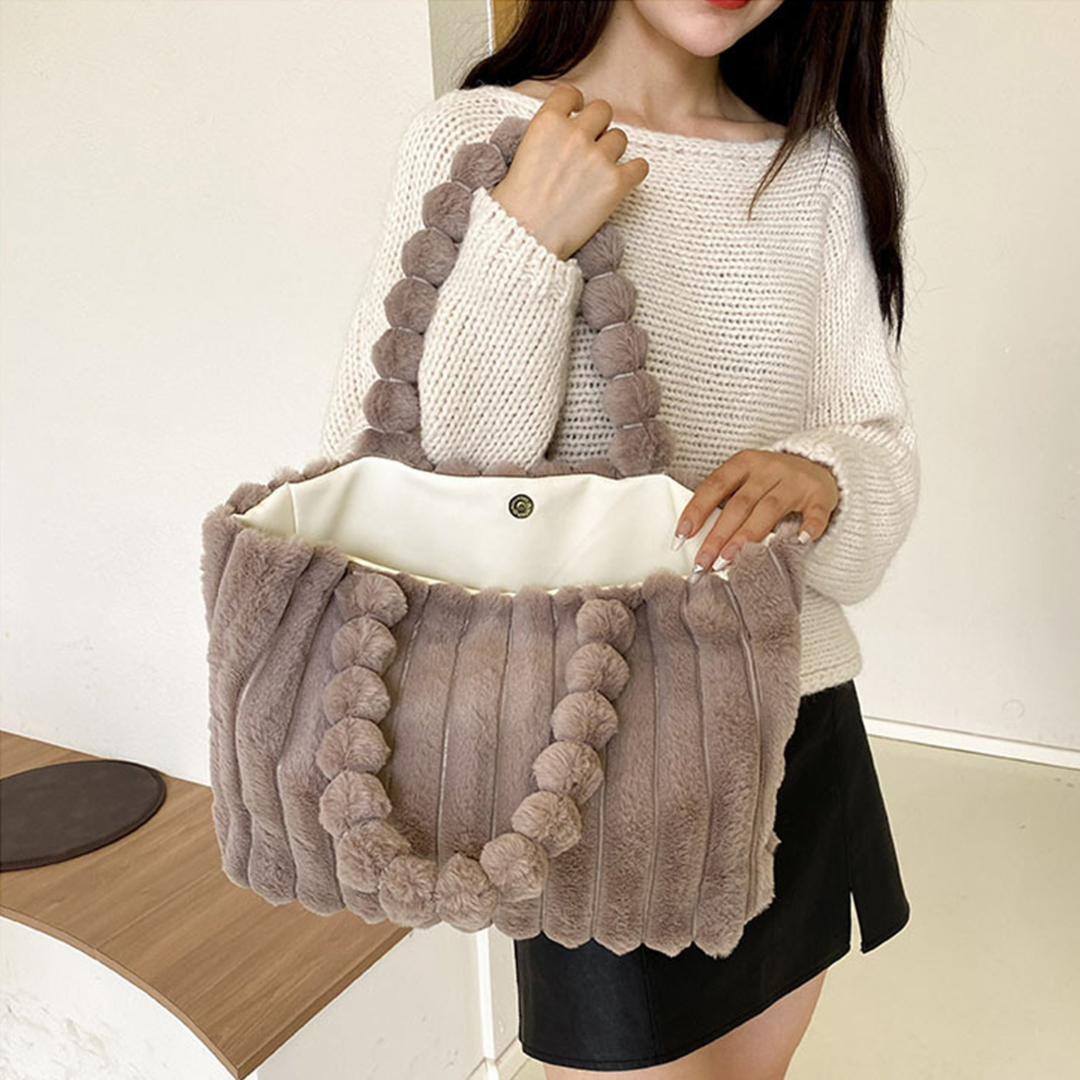 Mirah | Sac Fourre-Tout En Peluche Pour Femmes