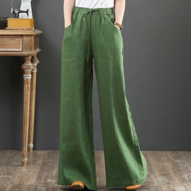 Gia | Pantalon à Jambes Larges Pour Femmes