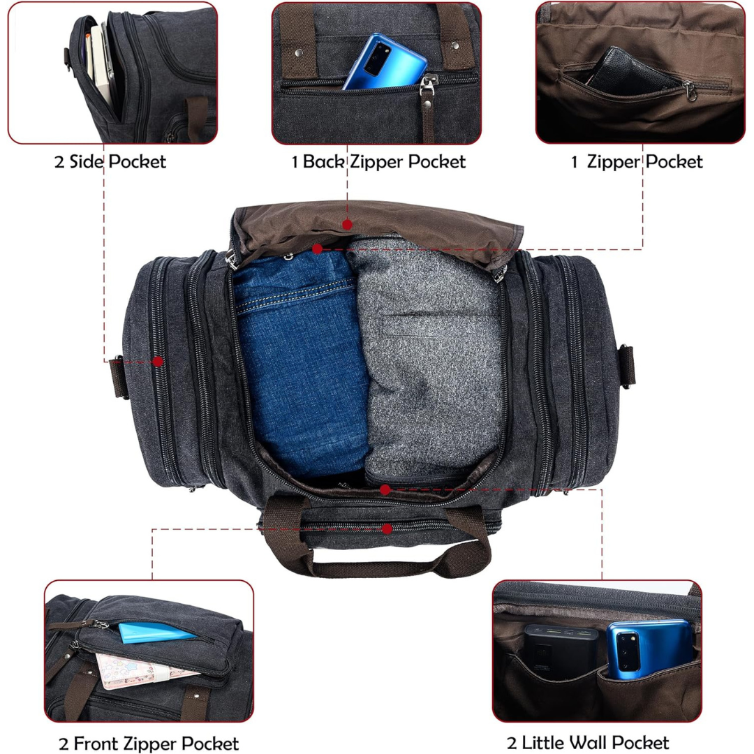 Sandy | Sac De Voyage En Toile