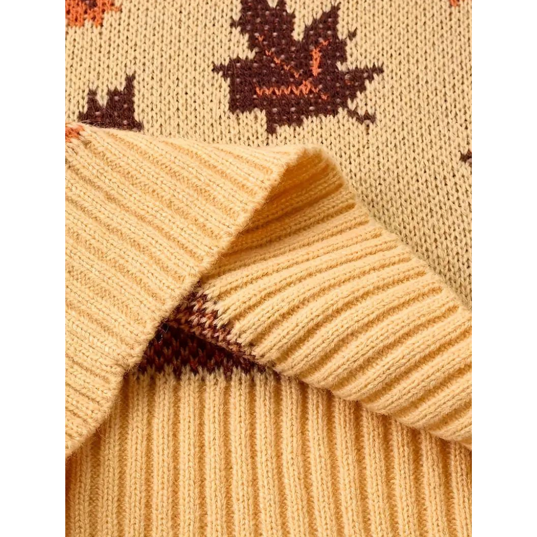 Dalila | Pull D'Hiver à Manches Longues Pour Femmes