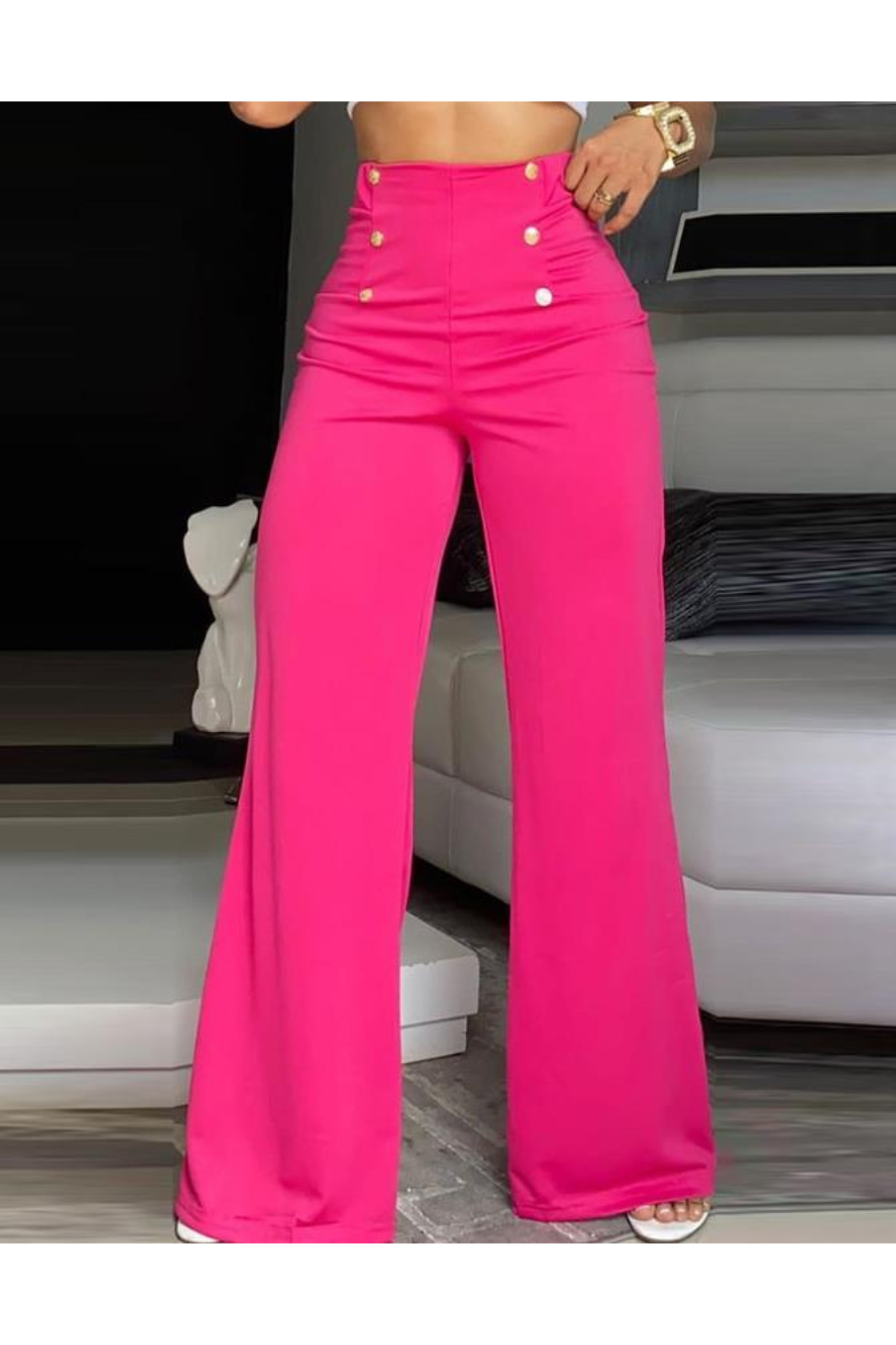 Elyse | Pantalons à Jambes Larges Pour Femmes