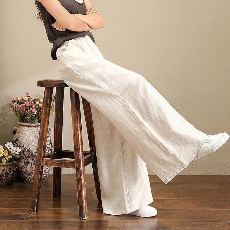 Gia | Pantalon à Jambes Larges Pour Femmes