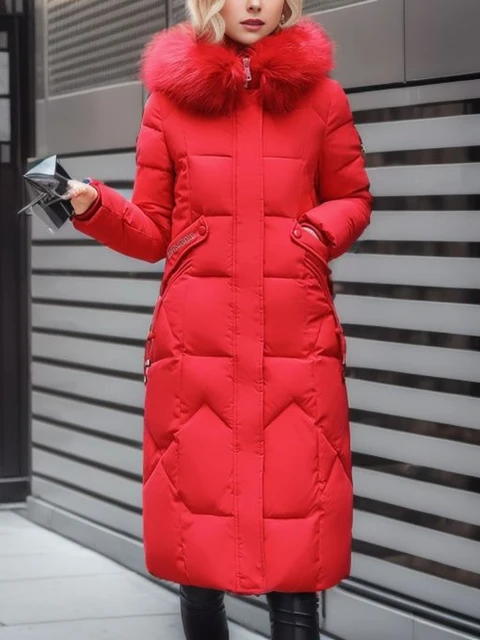 Christelle | Élégant manteau en fausse fourrure à l'italienne