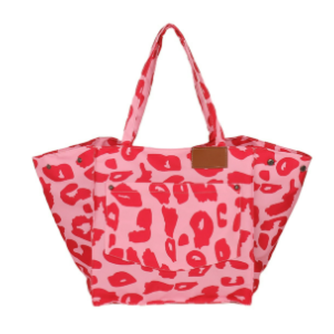 Vicky | Sac De Voyage Pour Femmes | Léopard | Grand