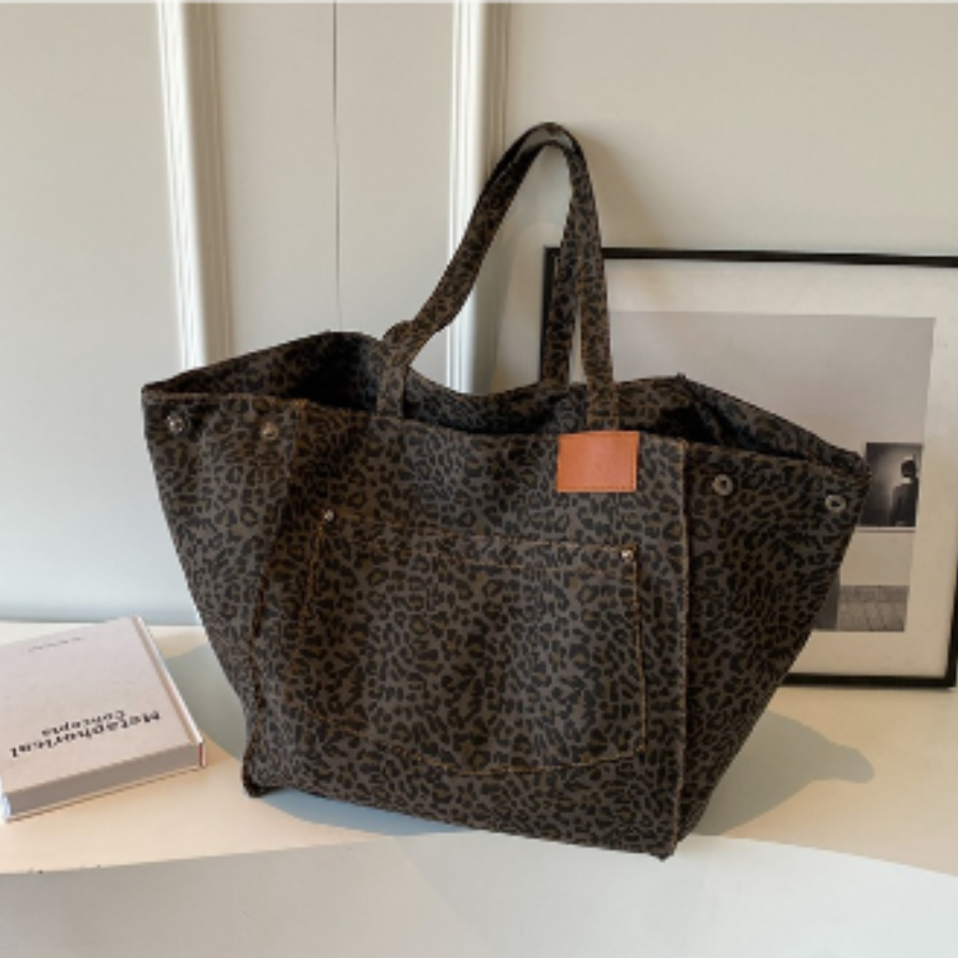 Vicky | Sac De Voyage Pour Femmes | Léopard | Grand