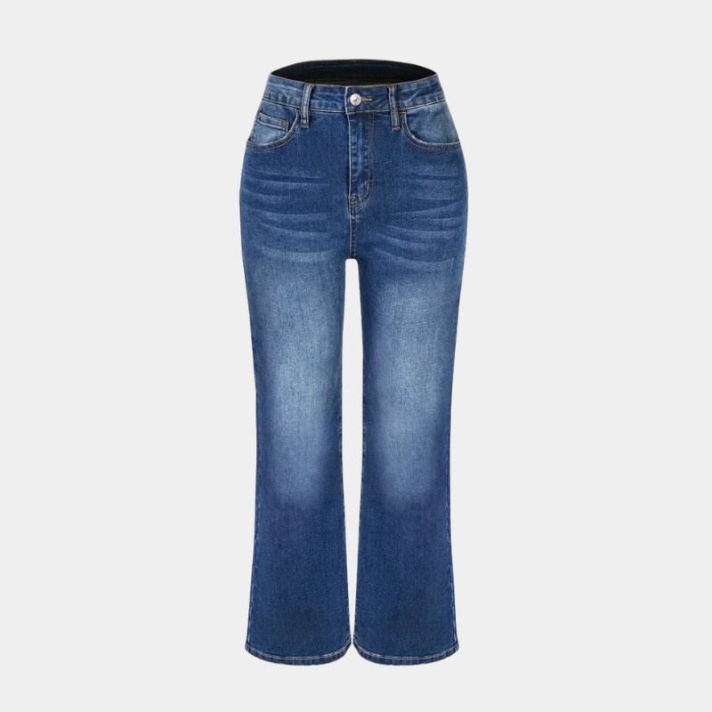Ariel | Jeans Jambe Large Pour Femmes | Taille Haute