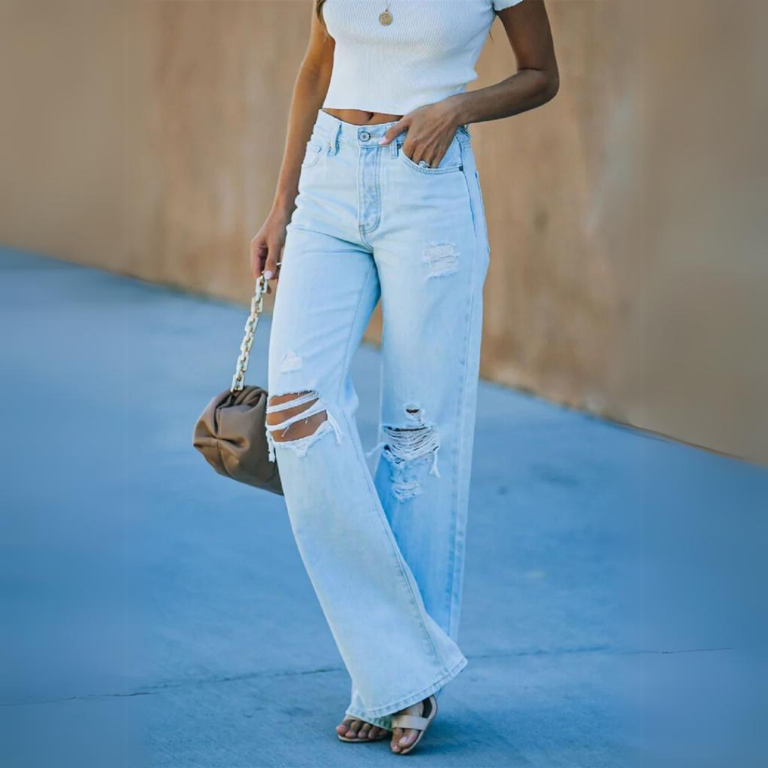 Joy | Jeans Taille Haute Pour Femmes