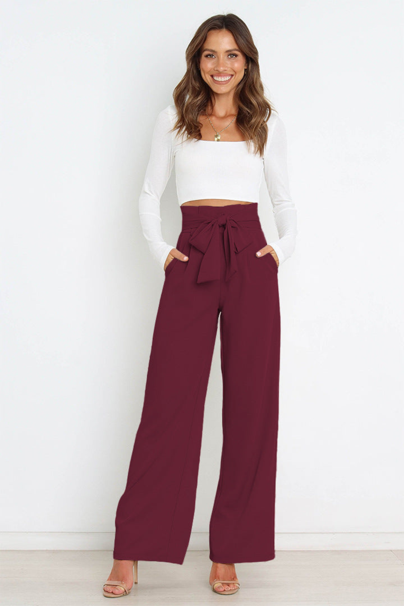 Astrid | Pantalon En Lin Pour Femmes | Long