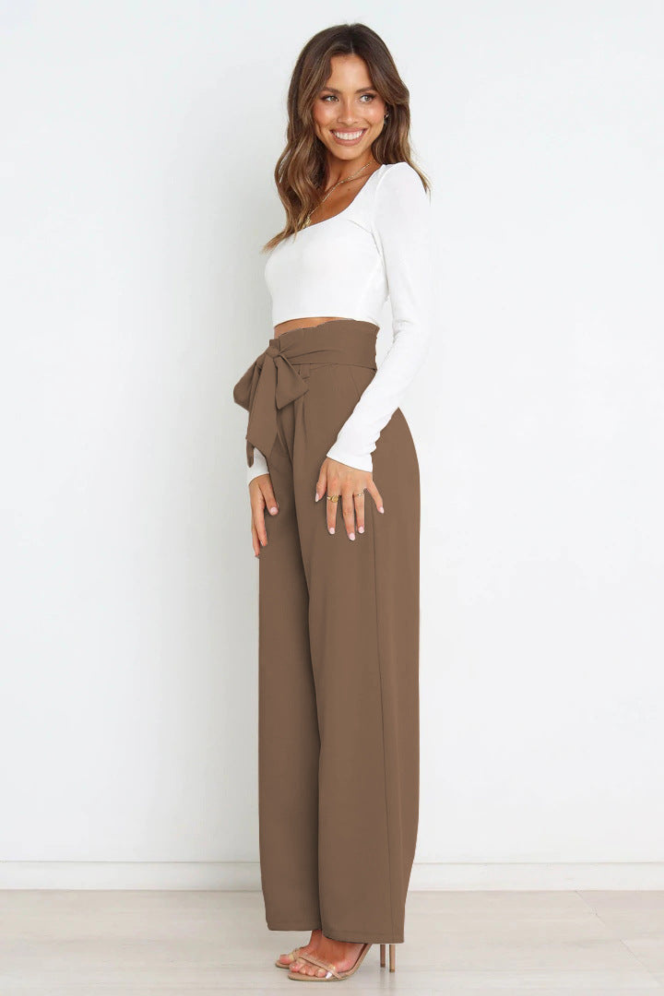 Astrid | Pantalon En Lin Pour Femmes | Long