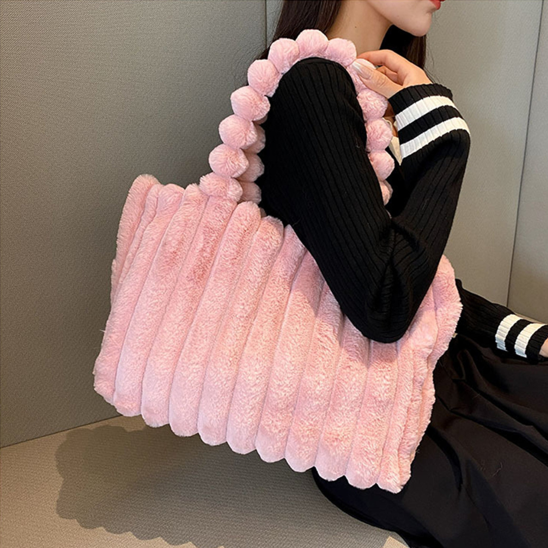 Mirah | Sac Fourre-Tout En Peluche Pour Femmes