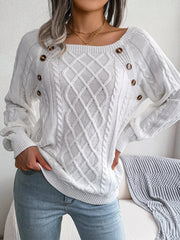 HARMONIE | Pull torsadé sophistiqué