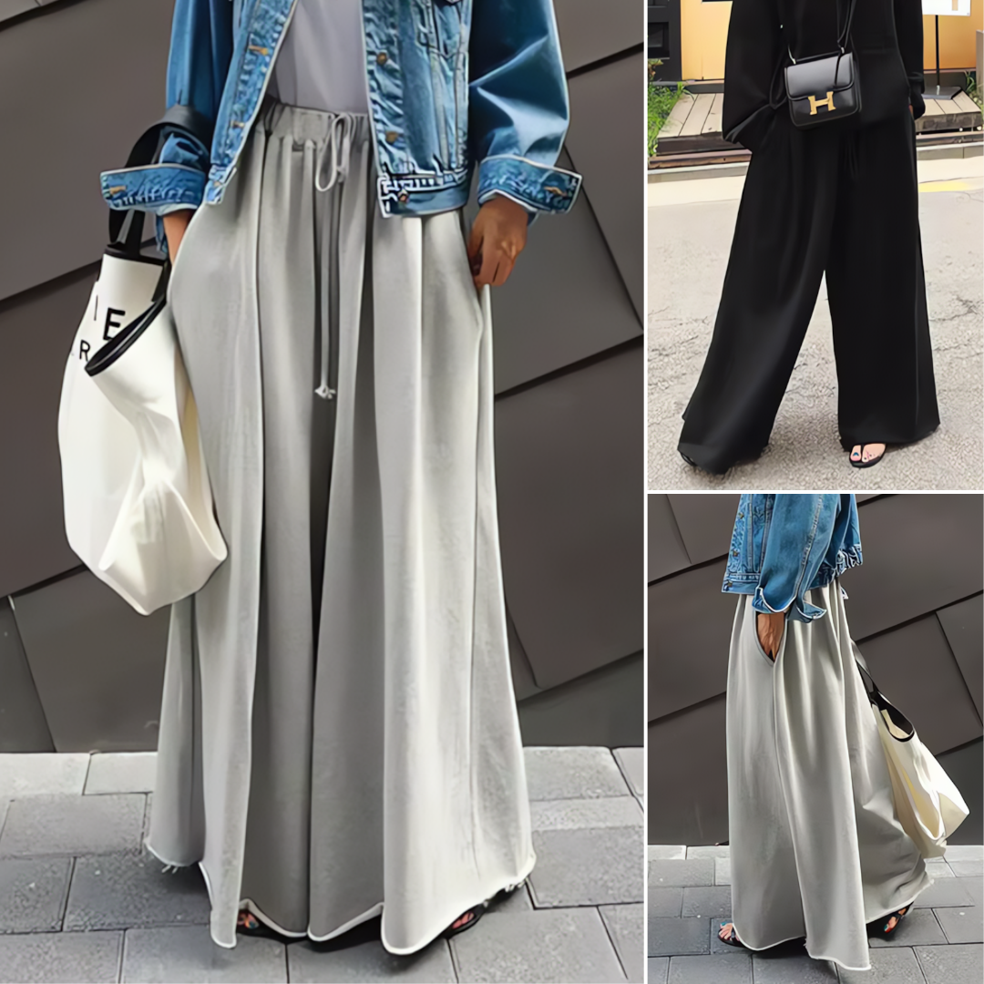 LIZZY | Pantalon Plissé oversize