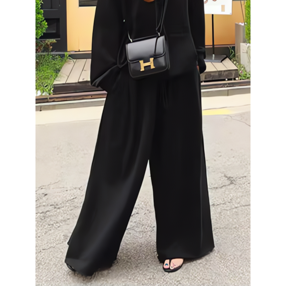 LIZZY | Pantalon Plissé oversize