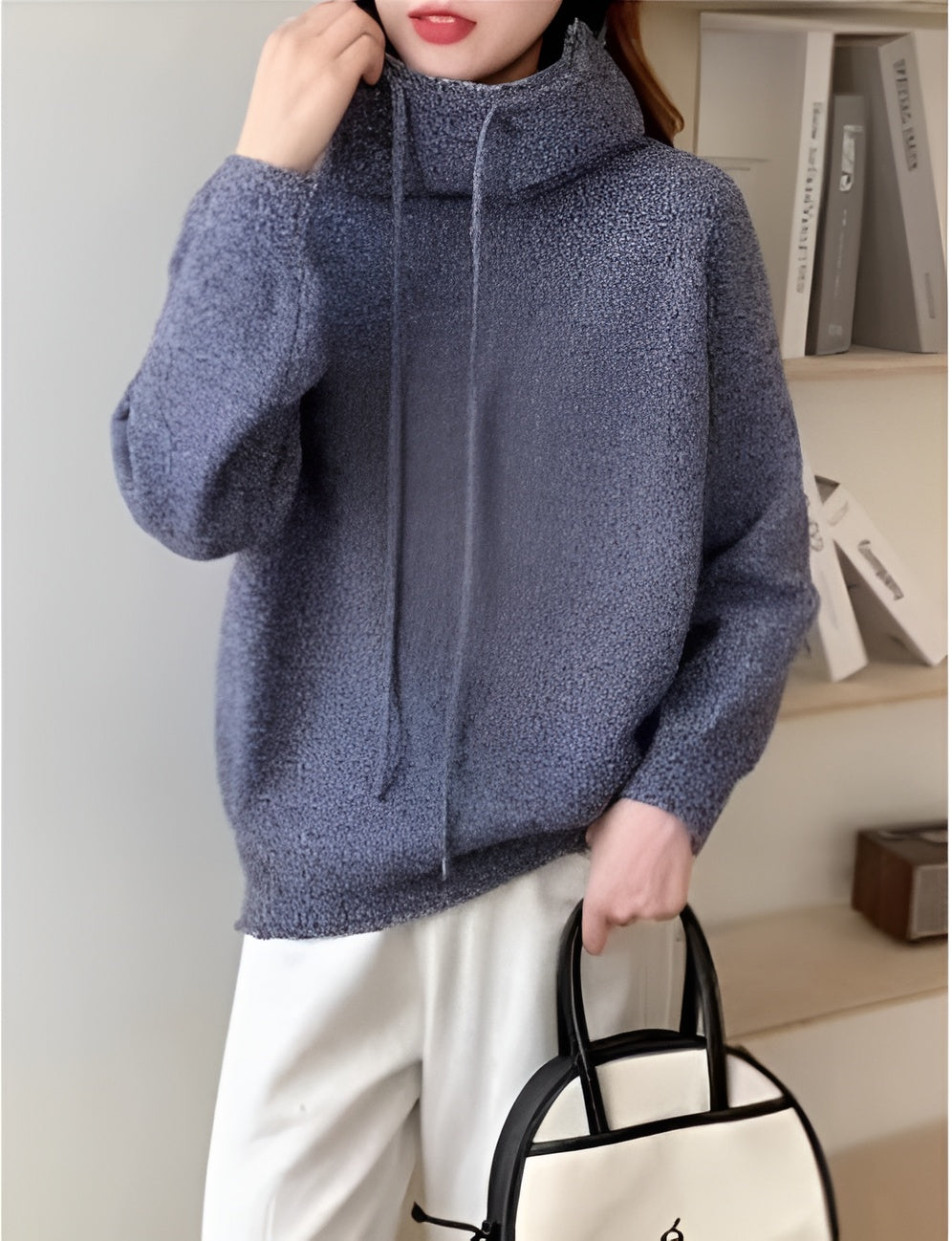 Hannah | Sweat à capuche en maille