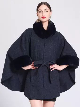Poncho "Chaleur Chic"
