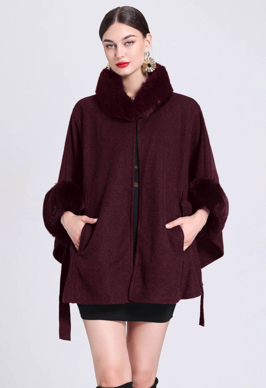 Poncho "Chaleur Chic"