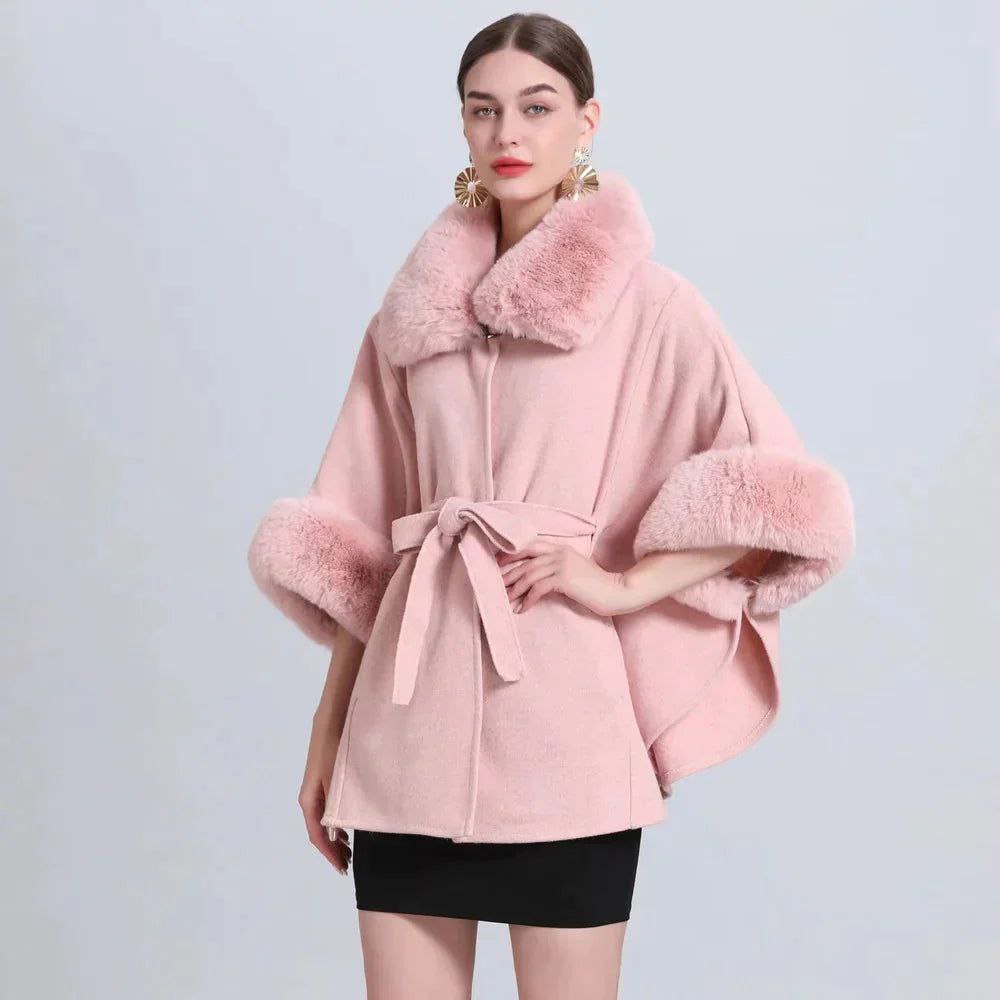 Poncho "Chaleur Chic"