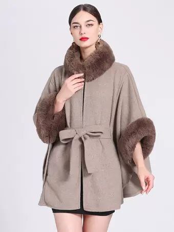 Poncho "Chaleur Chic"