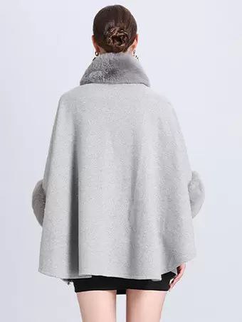 Poncho "Chaleur Chic"