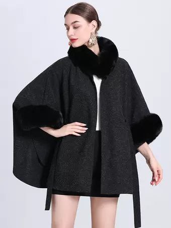 Poncho "Chaleur Chic"