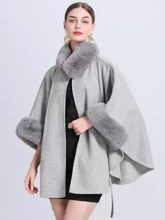 Poncho "Chaleur Chic"