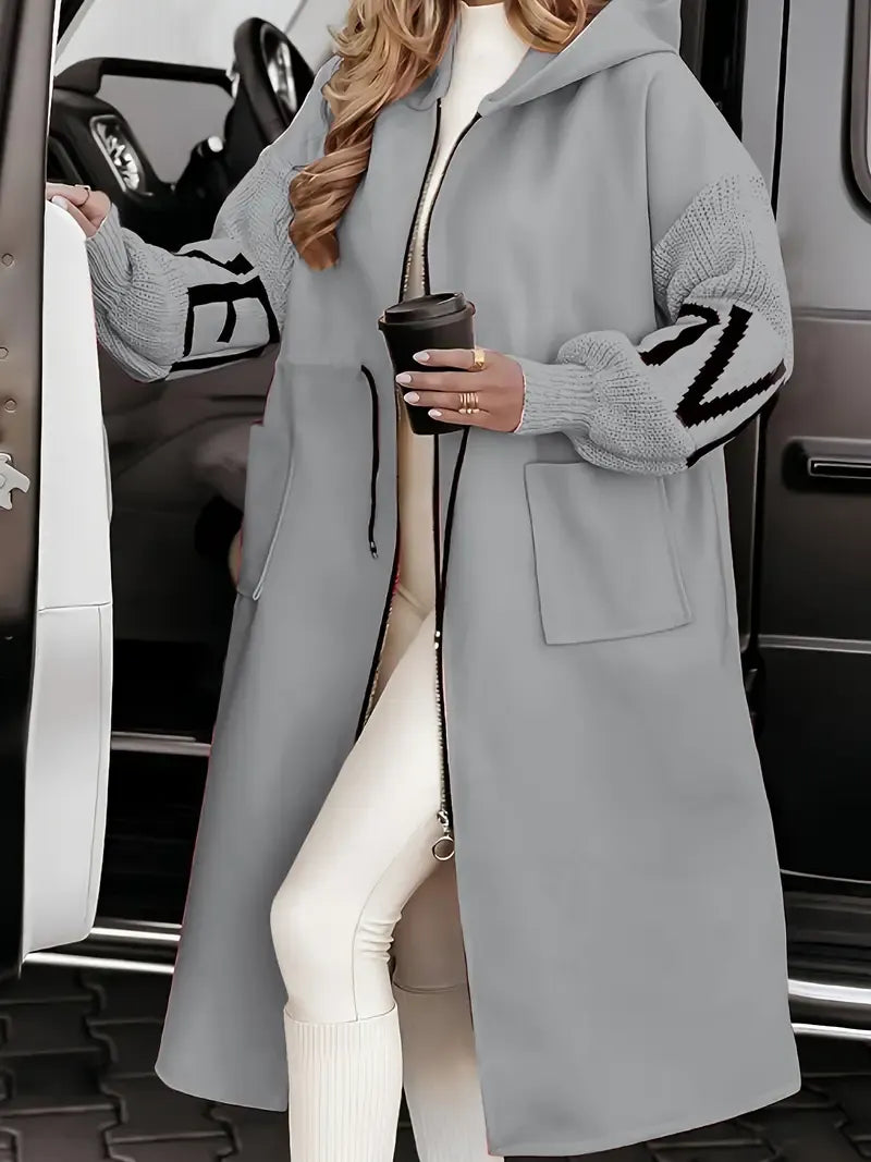 Madeleine™ | Coatigan élégant à capuche